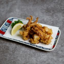 イカゲソの唐揚げ