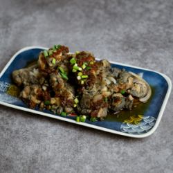 宮崎地鶏モモ炭火焼き