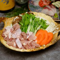 大山鶏の塩ちゃんこ鍋