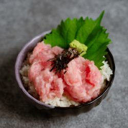 ミニネギトロ丼