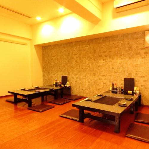広々ゆったりしたお座敷席！ご家族でのお食事や女子会、歓送迎会、会社宴会など幅広い用途でご利用頂けます♪
