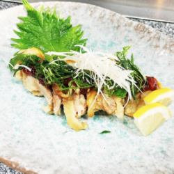 鶏もも梅しそ焼き