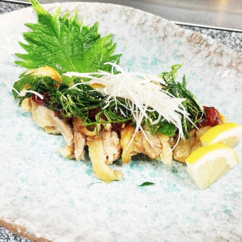 鶏もも梅しそ焼き