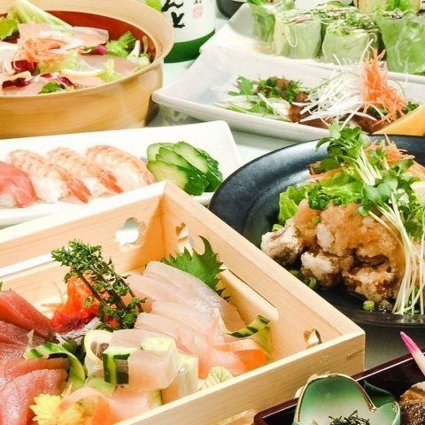 歓送迎会・宴会、飲み会などのご予約受付中！料理9品+2時間飲み放題付き「たまて箱コース」