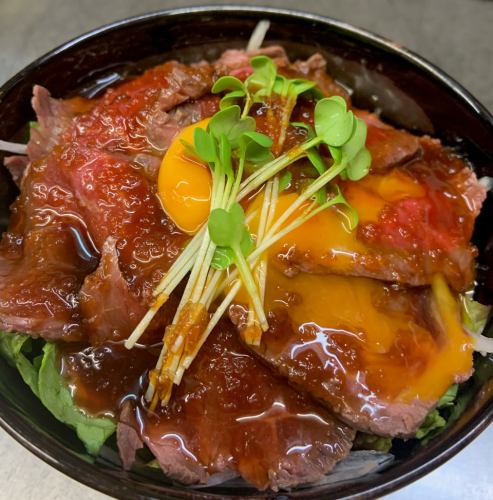 ローストビーフ丼