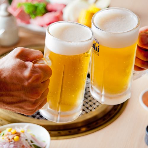 単品もOK！90分飲み放題