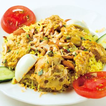 Biryani (chicken/mutton/vegetable)