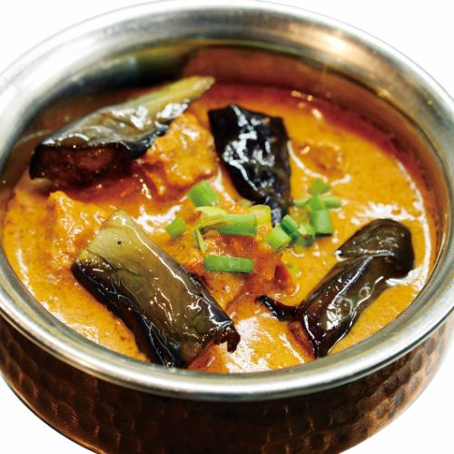 Mutton eggplant curry