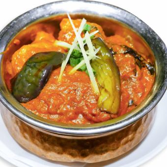 Arbegan/Mixed vegetable curry/Kadai mushroom