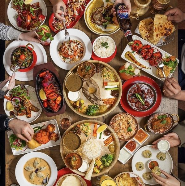 『特製スパイス揚げたて唐揚げ/サラダ等』全7品2時間飲み放題付4,500円→3,500円