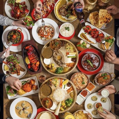 『特製スパイス揚げたて唐揚げ/サラダ等』全7品2時間飲み放題付4,500円→3,500円