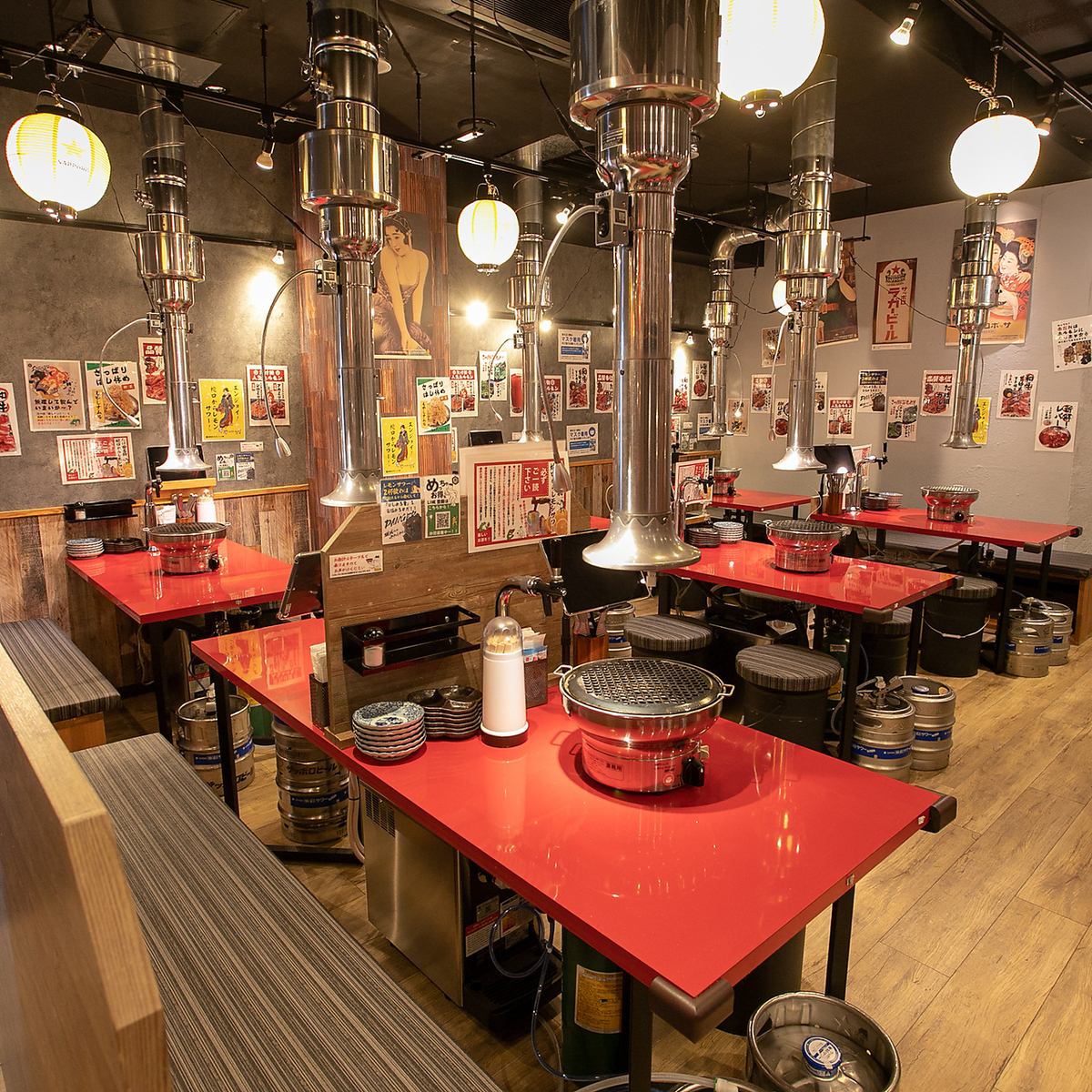 50名様以上で貸切可能に♪忘新年会にぜひご利用ください!