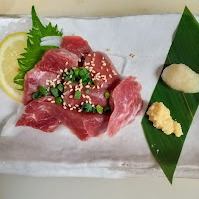 熊本産赤身馬刺し