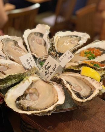 生牡蛎、烤蒸牡蛎、炸牡蛎无限量供应,还有无限量畅饮!