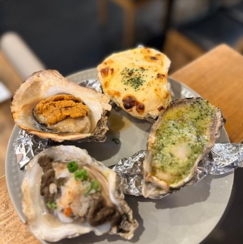 創作焼き牡蠣各種