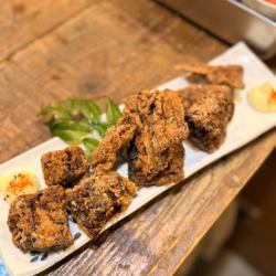 マグロの唐揚げ