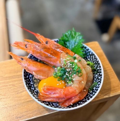 赤海老の醤油漬け