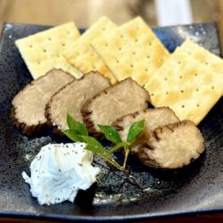 いぶりがっことクリームチーズ