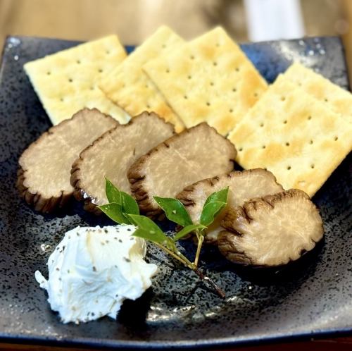 いぶりがっことクリームチーズ