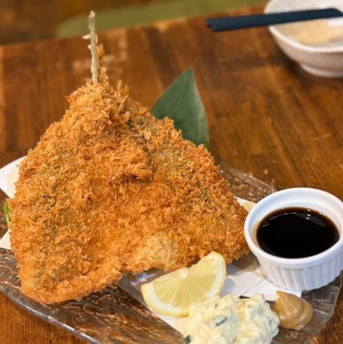 大判アジフライ