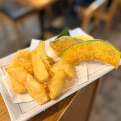 国産たけのこの天ぷら