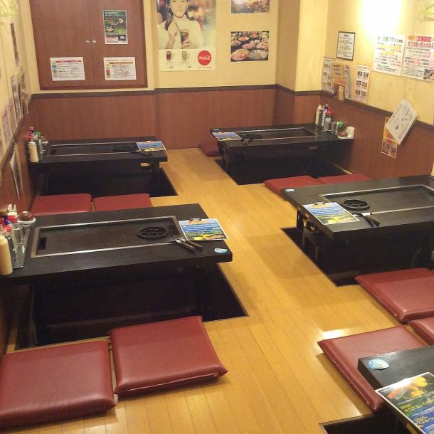 For various banquets! [Digging tatatsu private room] digging tatatsu seats can accommodate up to 16 to 20 people ♪ ♪ You can taste the feeling of private room and charter!