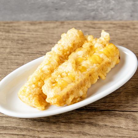 Deep-fried corn