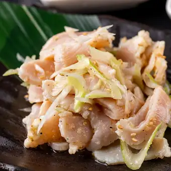 Premium tripe sashimi