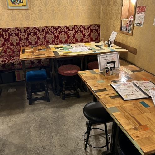 ゆったりテーブル席で各種飲み会!最大15名迄