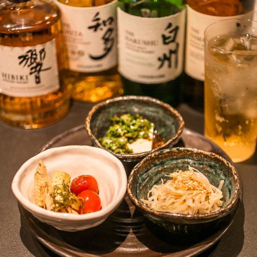 【お酒が進む♪】種類豊富なおつまみが魅力!お酒と一緒にテーブルを彩ります◎