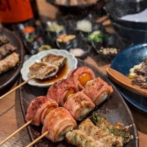 野菜巻串4種盛合わせ