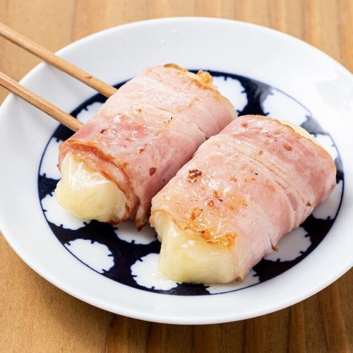 カマンベールベーコン巻串