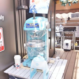 かき氷もございます♪