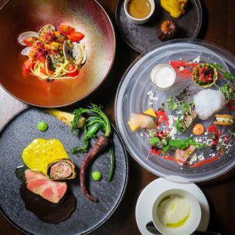【ランチコース】シェフこだわりの料理がお気軽に楽しめるランチコース3850円(税込)