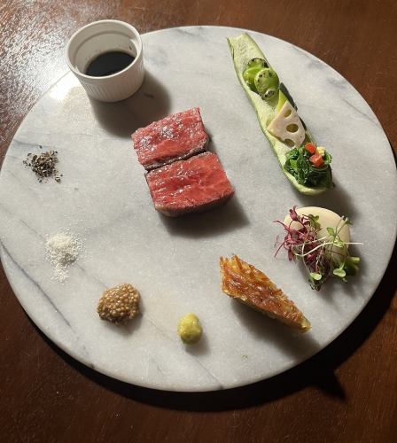 黒毛和牛ロースのグリル