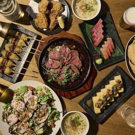『スタンダードコース』は料理9品＋飲み放題コース♪