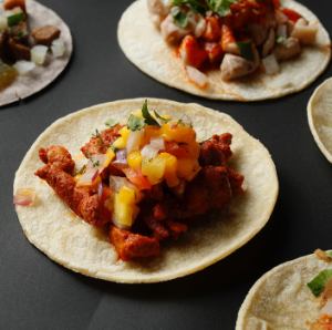 Street Tacos [Selectable Ingredients: Carne Asada/Shrimp]