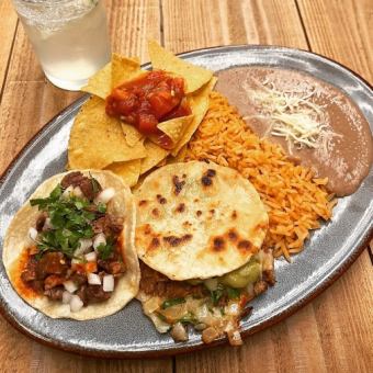 [Value Set] Greedy Set♪Enjoy tacos and taco ways with a drink included!