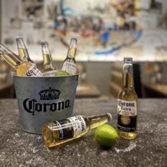 [All-you-can-drink Corona beer!] Also OK on the day! For banquets, girls' night out, welcome and farewell parties! All-you-can-drink single items for 100 minutes for 3,000 yen♪