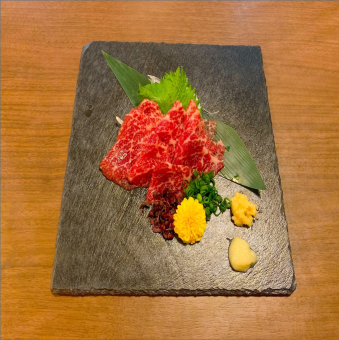 Lean meat sashimi