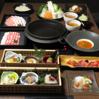 ～黑猪肉涮锅～【7,700日元套餐】7,700日元