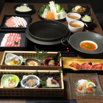 ～黑豬肉涮鍋～【7,700日圓套餐】7,700日圓