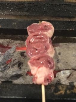 カン　レバーとハツの間