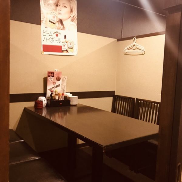 [2 people-private room complete] 2 people-, 4 people-private room prepared.There is also a private space.