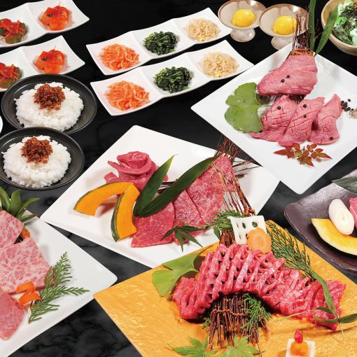 [Diamond Course] A5 Wagyu beef! All 10 dishes + 3,000 yen for 2 hours of all-you-can-drink◎