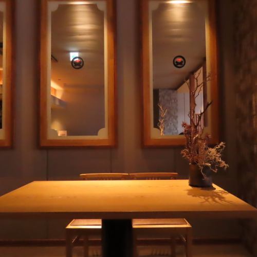 ※사진은 가나야마점 데이트나 식사에 최적인 2분 테이블석.【사카에/신에이/이자카야/개인실/음료 무제한/음료 무제한/해물/된장 오뎅/된장 가다랭이/도 삶은/뷔페/송별회/환영회/연회/생일/여자회】