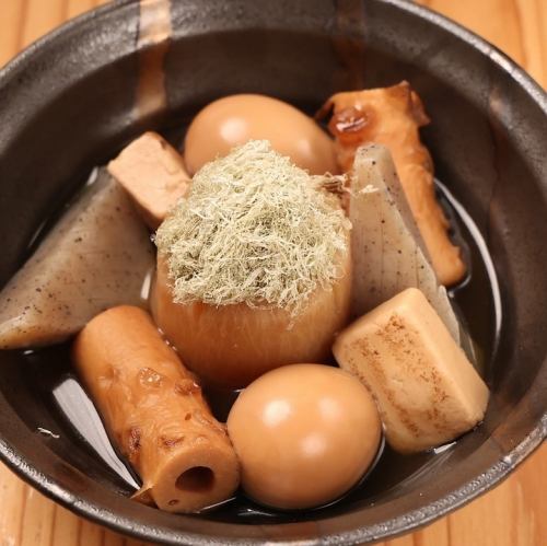 【当店熟練料理長による本格味付けの京おでん】