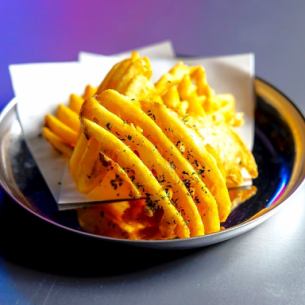 Waffle fries