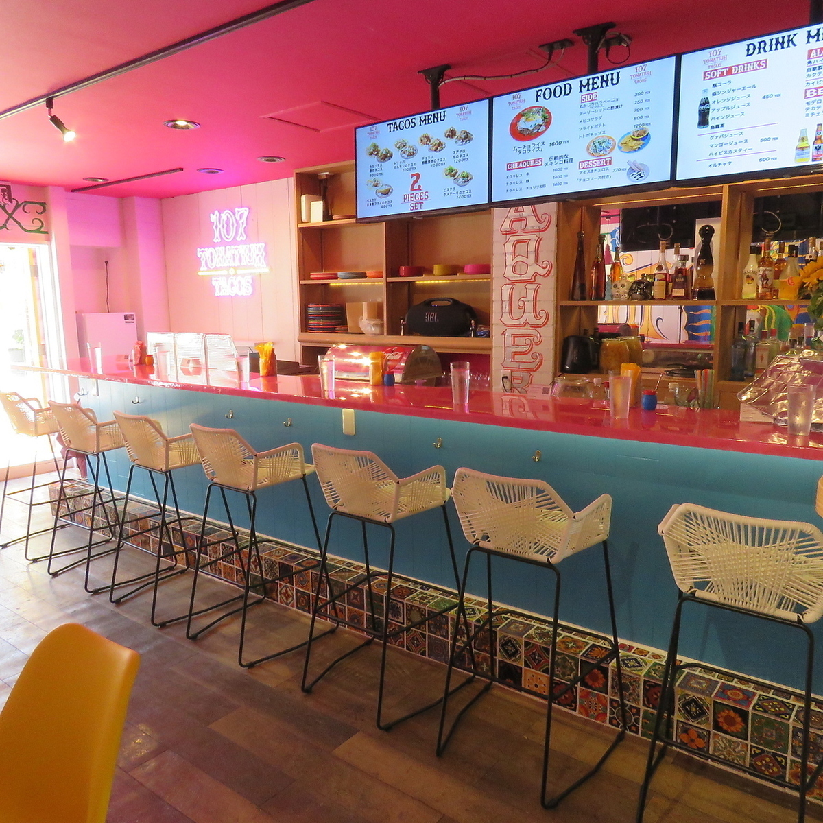 5月中旬オープン予定★本場のタコスをご堪能ください
