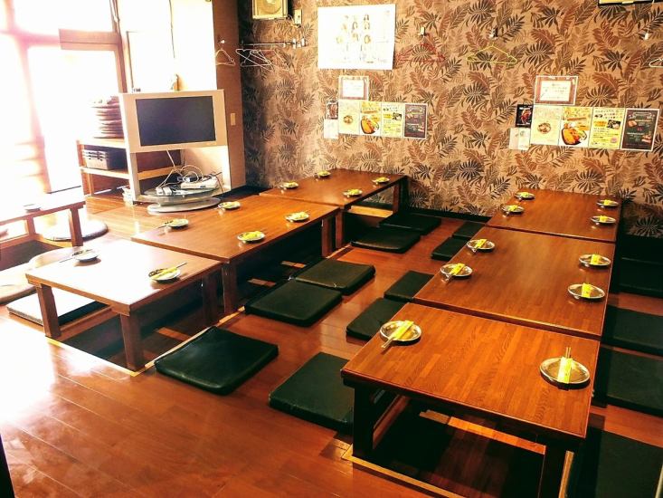 The 3rd floor can be reserved for groups of 18 or more! 2 hours all-you-can-eat and drink for 3,600 yen!!